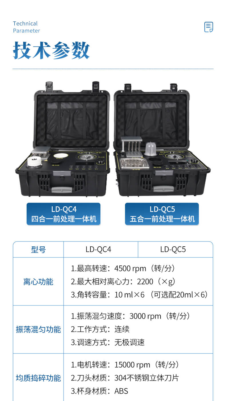 食品安全前處理一體機